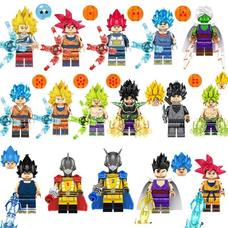 Đồ chơi lắp ráp Rory No. 1 Vegeta Buzai Son Goku Khối Xây Dựng ...