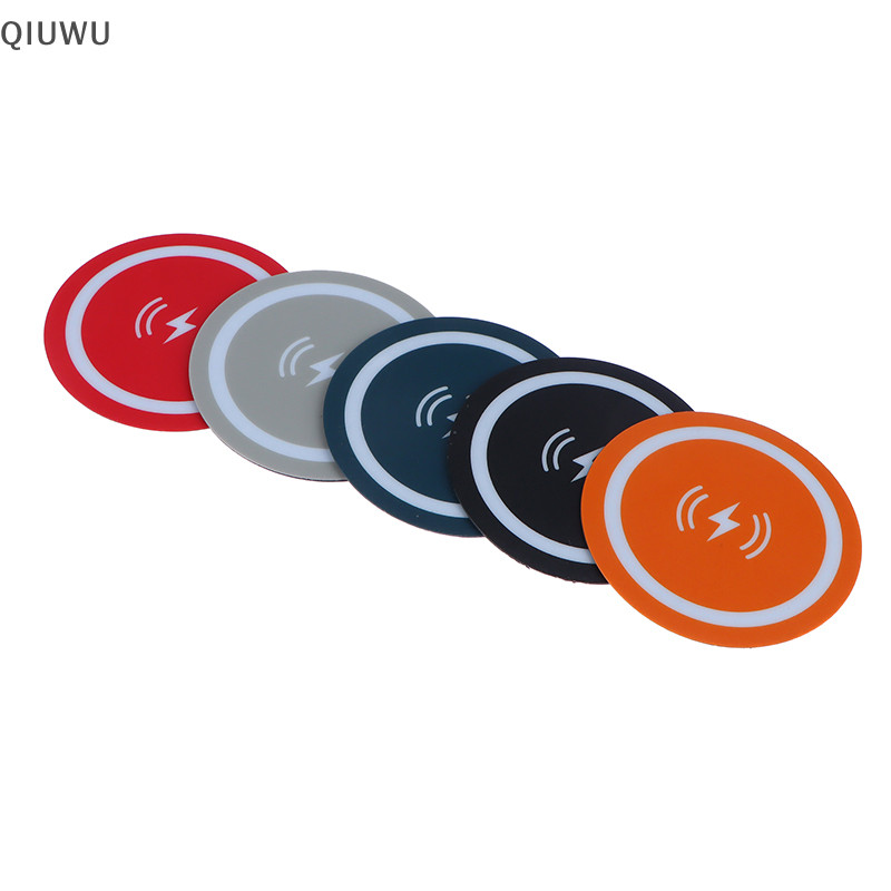 Qiuwu Đa Năng Gắn Xe Từ Tính Giá Đỡ Miếng Dán Tấm Sắt Cho Điện Thoại Di Động Tấm Kim Loại Siêu Mỏng Supporg Sạc Không Dây.