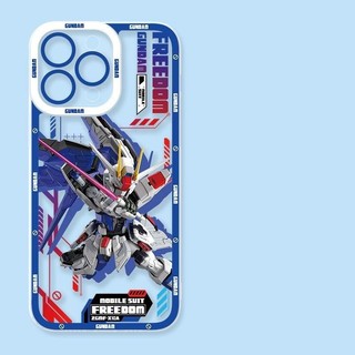 Vỏ Robot Anime Gundam Cho IPhone 15 Pro Max 14 11 12 13 Mini XR XS 7 8 6 6S Plus SE 2020 2022 7 + 8 + TPU Mềm Mắt Thiên Thần Siêu Mỏng Chống Va Đập Vỏ Điện Thoại Di Động Dễ Thương