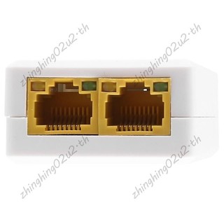Bộ lặp 2 cổng POE 10 / 100Mbps Bộ mở rộng 1 đến 2 Poe với IEEE802.3Af / Tại 48V cho Poe Switch NVR IP Camera AP Phụ tùng thay thế