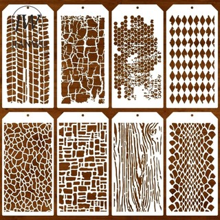 Jianwu Đa Năng Vintage Họa Tiết Rỗng Nhựa Tranh Chất Liệu Bản Mẫu Sáng Tạo Tạp Chí Sinh Viên Tiếp Liệu Văn Phòng Phẩm