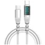 Cáp USB C sang USB C 100W 5A Sạc nhanh Sạc nhanh 480Mbps Dây dữ liệu truyền cho điện thoại thông minh Máy tính bảng Máy tính xách tay