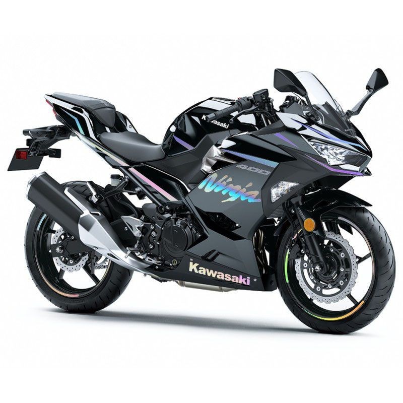 Ninja Dán Vòng Hoa Đầu Máy Dán Kawasaki Ma Thuật Móng Vuốt Xe Máy Full Thân Xe Dán Sửa Đổi 400 Đề Can Chống Thấm Nước