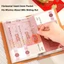 Challeng tiết kiệm tiền TUYỆT VỜI, Sách thử thách tiết kiệm 100 phong bì đa chức năng, Tiết kiệm tiền vui nhộn Có thể tái sử dụng Tiết kiệm chống nước Tấm thách thức cho cặp đôi