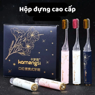 [FULLBOX] Bàn chải đánh răng gấp gọn, Bàn chải đánh răng du lịch thiết kế nhỏ gọn dễ dàng mang đi