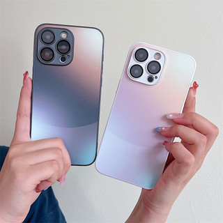 Ốp Điện Thoại Kính Mờ AG Cho iPhone 14 13 12 15 Pro Max Plus 11 Full Ống Kính Bảo Vệ Camera Chống Sốc Ốp Lưng