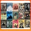 A4 In Màu - Set 50 Tờ Poster Giấy Dán Tường - HÌNH PHONG CÁCH MUSIC - Decor Trang Trí Nhà | MS: 111456