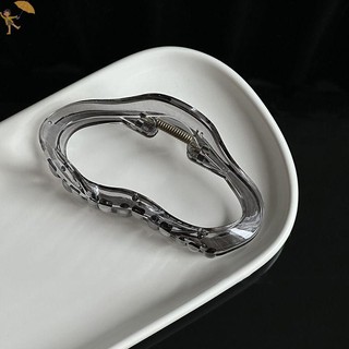 [Gou] 1 Chiếc Đám Mây Thanh Lịch Rỗng Vuốt Tóc Kẹp Nữ Bé Gái Thạch Acrylic Kẹp Tóc Nhựa Kẹp Tóc Barrettes Phụ Kiện Tóc VN