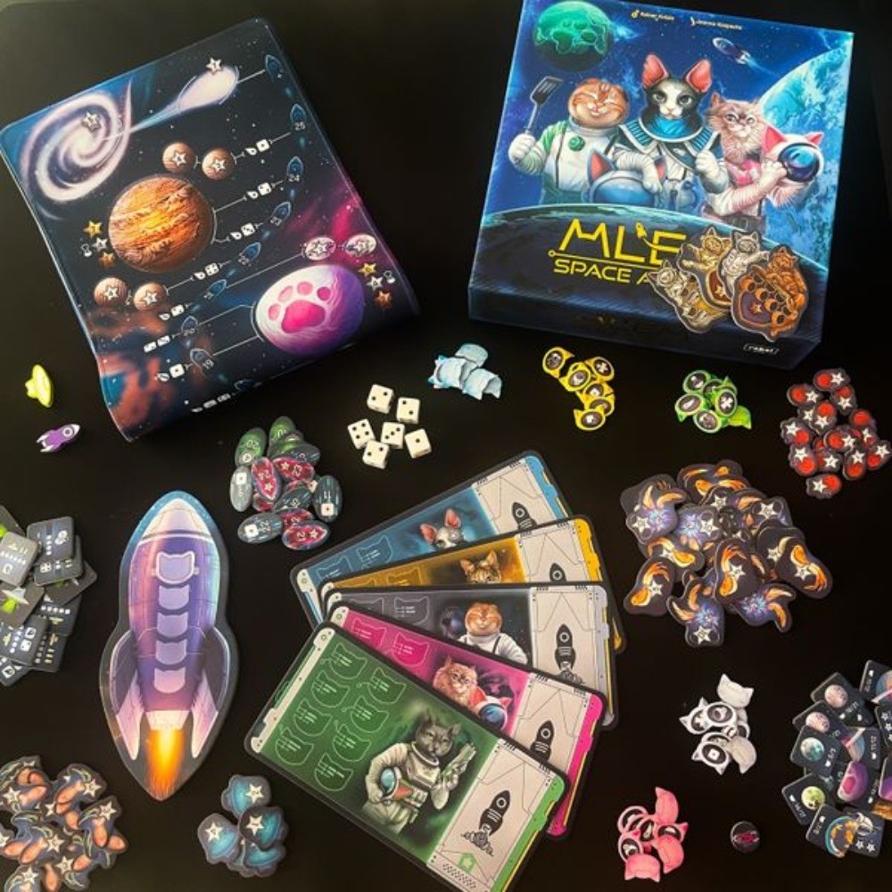 Boardgame MLEM SPACE AGENCY bản Trung Tigar