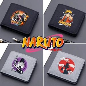 Naruto Ví Canvas In Hoạt Hình Di Động Có Thể Gập Lại Ví Hoạt Hình Thẻ Ngân Hàng Đồng Xu Dây Kéo Ví Quà Tặng Sinh Nhật Trẻ Em