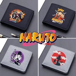 Naruto Ví Canvas In Hoạt Hình Di Động Có Thể Gập Lại Ví Hoạt Hình Thẻ Ngân Hàng Đồng Xu Dây Kéo Ví Quà Tặng Sinh Nhật Trẻ Em