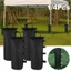 ROLY Túi Cát Lều 1/4, chân gazebo màu đen bền có tay cầm, phù hợp tiệc ngoài trời