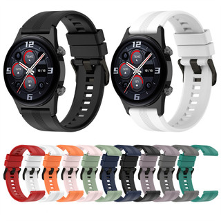 Dây đeo đồng hồ silicon 22mm mới cho Huawei Honor Watch GS3 GS4 Dây đeo và dây đeo đồng hồ thông minh