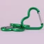 Giữ Hình Trái Tim Móc Khóa Kẹp Hợp Kim Nhôm Carabiner Kẹp Lò Xo Snap Móc Giá Đỡ