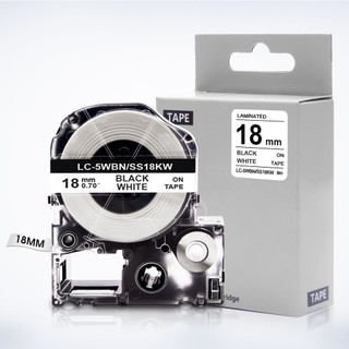 1 Chiếc 12 Mm SS12KW Băng 6 / 9 Mm Nhãn ST9KW ST6KW LK-4WBN ST12KW SC12YW SC12BW Tương Thích Cho Máy In Nhãn Epson LW-300 LW-400
