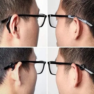 50 Cặp Móc Tai Silicon Chống Trơn Trượt Cho Kính - Co Giãn Grip Temple Tip Nút Chặn - Kính Mắt Giữ Kính Mắt Giá Đỡ