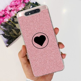 Dành Cho Samsung Galaxy A80 Vỏ SM-A805F SM-A805N Vỏ Bướm Đáng Yêu Phi Hành Gia Silicon Mềm Ốp Lưng Điện Thoại Samsung A90 Vỏ