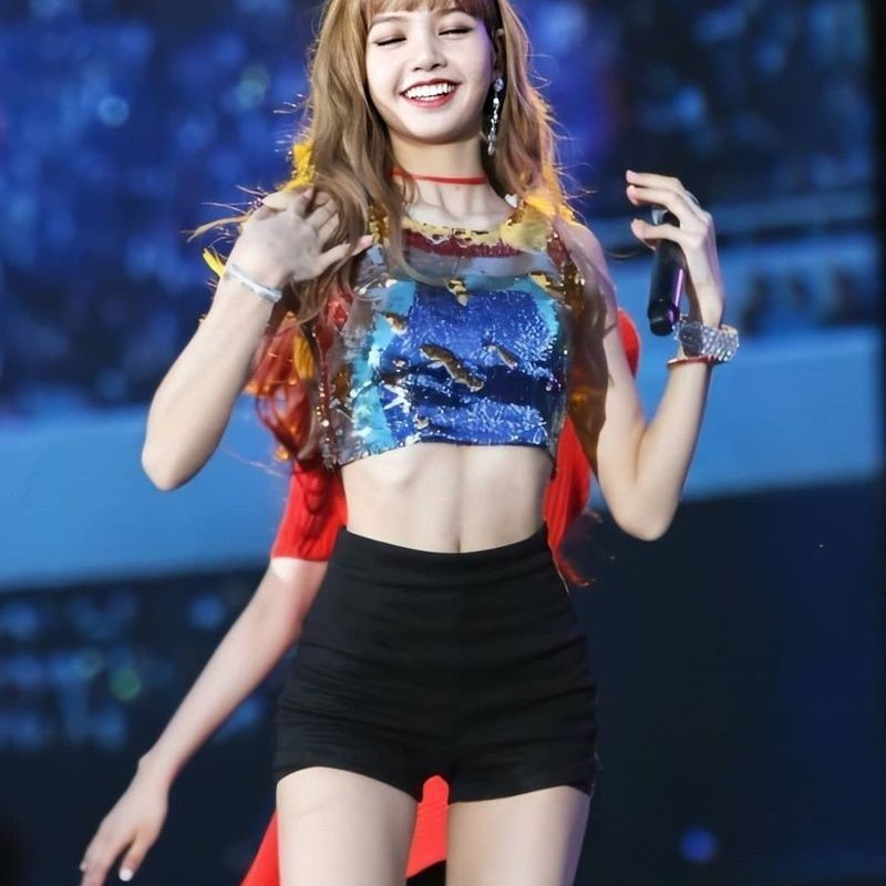 [Cùng phong cách như Lisa] Quần Short nữ Blackpink Dance Quần ngắn cạp ...