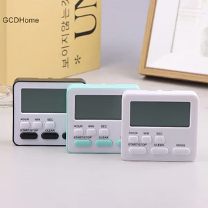 Gcdhome Màn hình kỹ thuật số Đồng hồ báo thức nấu ăn Hẹn giờ nhà bếp Hẹn giờ ngủ Hẹn giờ tại nhà Nhắc nhở Đồng hồ báo thức HOT
