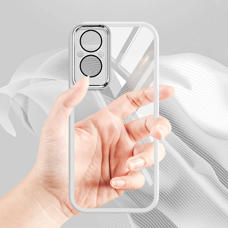 Ốp điện thoại trong suốt màu siêu mỏng YBD cho OPPO Reno 7Z Reno 8Z Reno 7 Lite Reno 8 Lite 5G F21 Pro 5G F21S Pro 5G Vỏ mềm silicon trong suốt thời trang nữ tính
