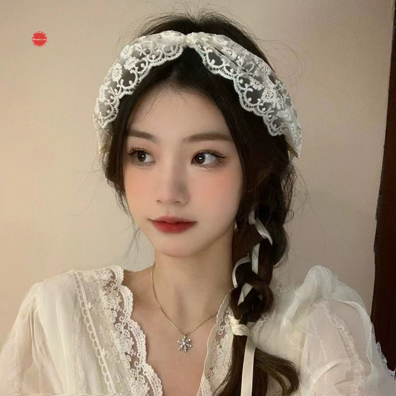 Diễu Hành Ren Thanh Lịch Cho Nữ Thời Trang Tóc Vòng Chống Trơn Trượt Tóc Cô Dâu Mũ Phụ Kiện Tóc VN