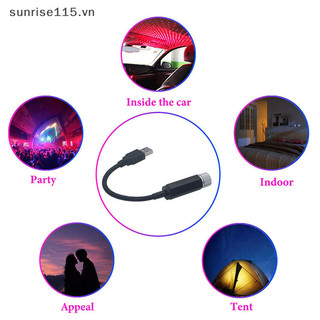 Srvn Đèn ngủ bầu trời đầy sao LED lãng mạn 5V Đèn máy chiếu Galaxy Star chạy bằng USB.