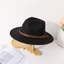 Mũ FEDAOG Panama, Vành Rộng Có Khóa Thắt Lưng Mũ Fedora, Thời Trang Mềm Mại Thanh Lịch Vintage Mũ Cao Bồi Nam Nữ