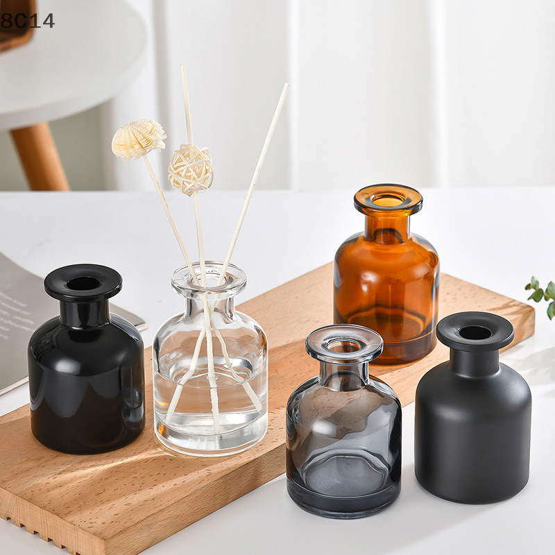 GVERLCRTN 1 Chai khuếch tán hương thơm gia đình 50ml Quà tặng tiệc Hộp đựng thủy tinh Chai khuếch tán sậy Máy khuếch tán dầu Gậy khuếch tán dầu [8C]