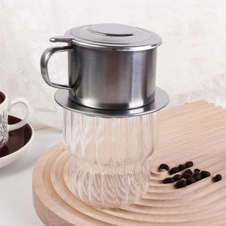 Bộ lọc nhỏ giọt cà phê SENRTY, Máy pha cà phê Việt Nam bền bỉ, Thiết kế tiện lợi Cốc pha cà phê đa năng cầm tay màu bạc Văn phòng