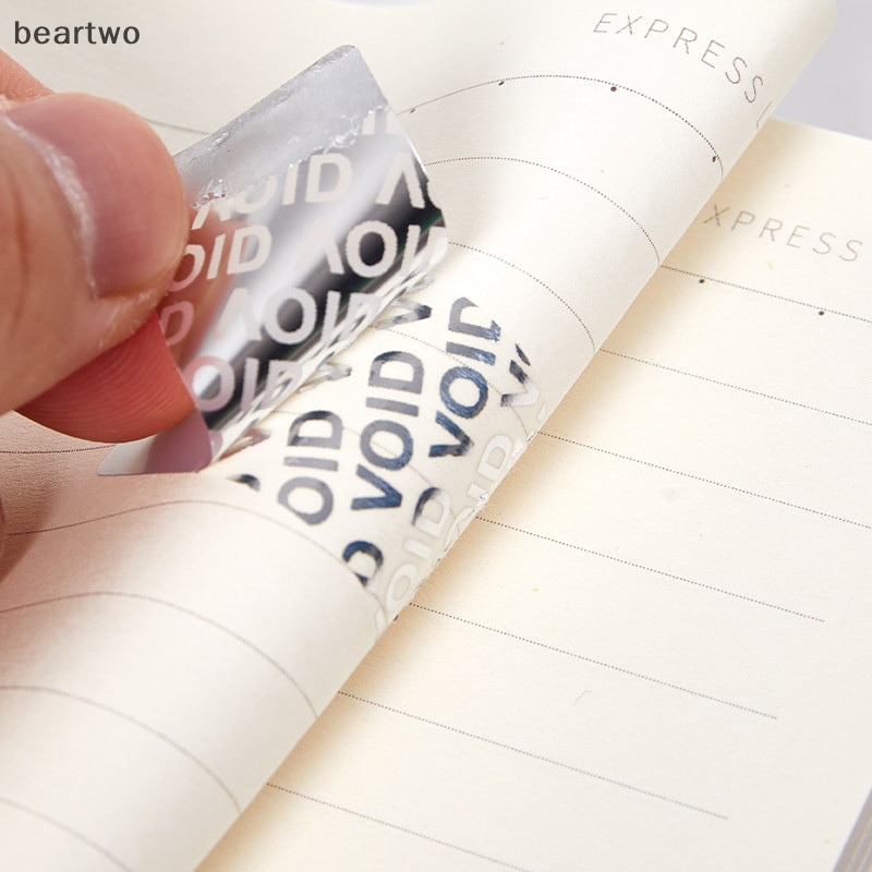 < Beartwo > 100 Miếng Dán Bảo Hành Bảo Vệ Con Dấu An Ninh Giấy Nhọn Chống Tamper Bảo Hành Void Nhãn Dán Nhãn Dính Guanante Đẹp