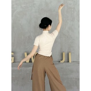 24.7.11 Khiêu vũ cổ điển Bộ đồ tập luyện cổ đứng Tianxin Bộ đồ khiêu vũ phong cách Trung Quốc Vũ hiện đại Áo ngắn tay Trang phục khiêu vũ Trung Quốc Cổ điển Bộ đồ tập luyện cổ đứng Tianxin Bộ đồ khiêu vũ phong cách Trung Quốc Vũ hiện đại Áo ngắn tay khiêu