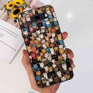 Ốp Lưng Cho LG V50S ThinQ 5G LM-V510N Ốp Lưng Điện Thoại Hoạt Hình Dễ Thương Màu Đen Silicon Mềm Cho LG V50 ThinQ 5G LM-V450 LM-V500 Ốp Lưng