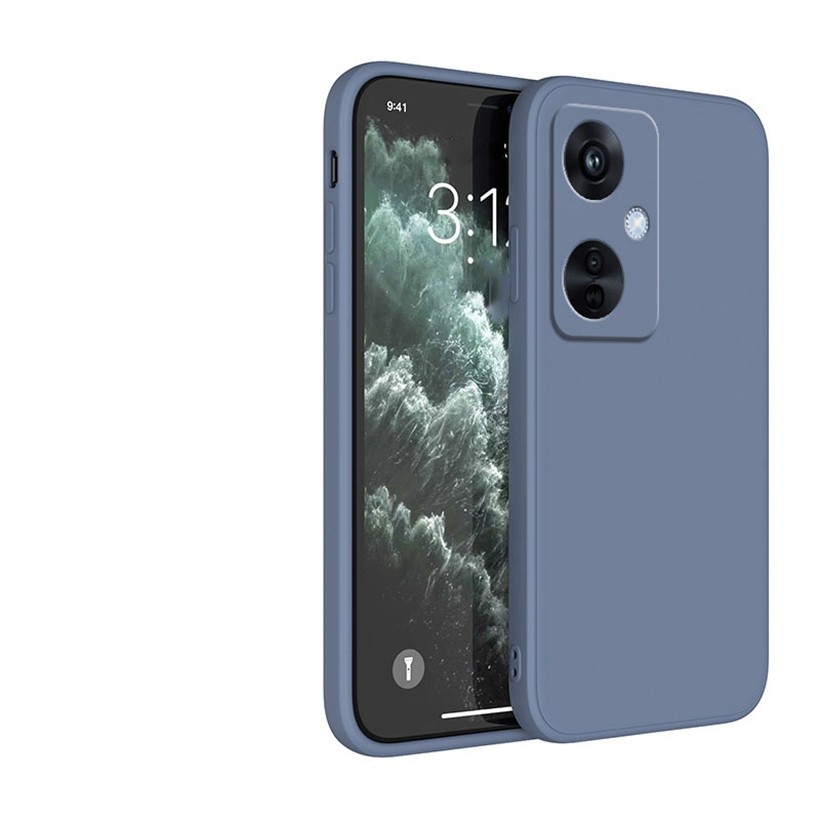 [Sẵn Sàng] Ốp Điện Thoại Siêu Mỏng Cạnh Thẳng Silicon Mềm Bảo Vệ Camera Vỏ Mờ Cho OPPO A60 A79 Reno 11 Pro 11F Find X7 Ultra