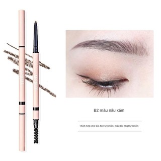 [ CHÍNH HÃNG FLOR TEE ] Bút Chì Vẽ Lông Mày Chống Thấm Nước Không Phai Màu Flor tte Dành Cho Người Mới Bắt Đầu