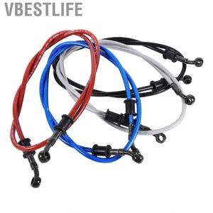 VBESTLIFE Ống dẫn dầu 50 cm - 120 cm Bộ ly hợp phanh thép bện xe máy đầy màu sắc