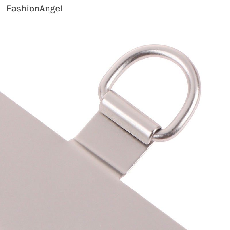 Fashionangel Siêu Mỏng Kim Loại Điện Thoại Di Động Kẹp Thép Không Gỉ Dây Thẻ Chống Rơi Kẹp TH