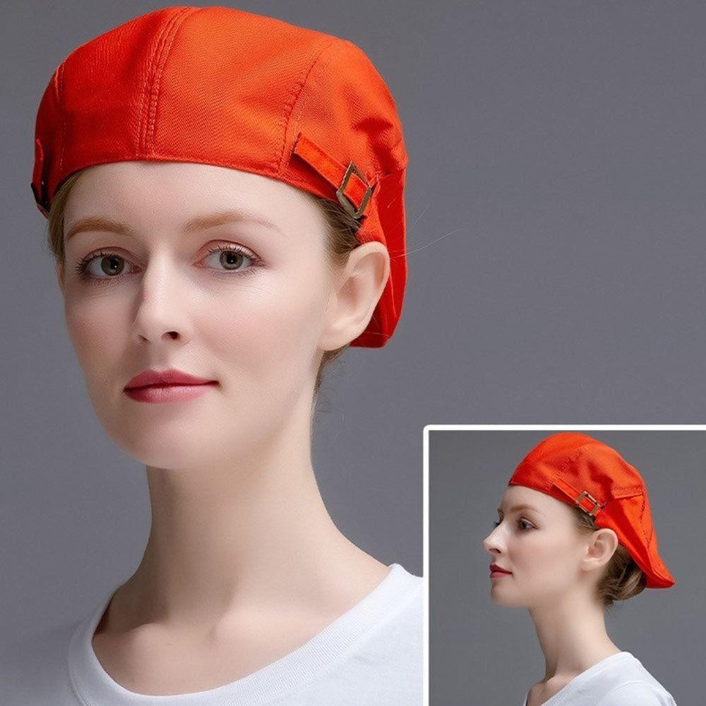 Mũ đầu bếp khách sạn MISSIPS, Mũ cướp biển đa năng thoáng khí, Lưới thời trang gấp Polyester Cotton phía trước Mũ khách sạn | BigBuy360 - bigbuy360.vn