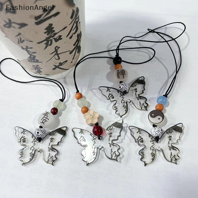 FashionAngel Anime Dễ Thương Hạt Điện Thoại Ch Dây Buộc Móc Khóa Mặt Dây Chuyền Cho Sách Điện Thoại Phụ Kiện Máy Ảnh TH