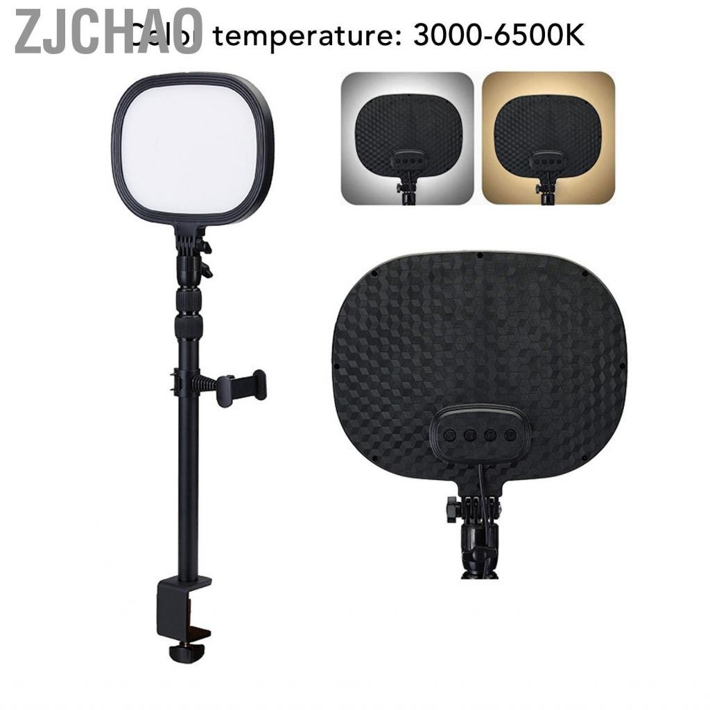 Zjchao Ánh sáng bảng điều khiển LED 9in 3000 đến 6500K Video máy ảnh chạy bằng máy bay di động để ghi lại nhiếp ảnh