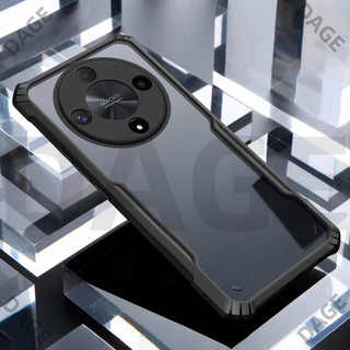 Dành cho Ốp lưng HONOR X9c X9b 5G Đệm chống sốc gia cố cạnh Mặt sau Vỏ cứng trong suốt X9D