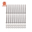 M2 x 20mm Ổ cắm lục giác dài có nắp vặn Vít Bu lông Bộ đai ốc 20 chiếc
