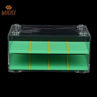 [WUSISI] Ô tô Diecast Lưu trữ Hộp chống bụi Acrylic 1: 64 cho hộp trưng bày trong suốt Giá đỡ tủ mô hình ô tô MỚI