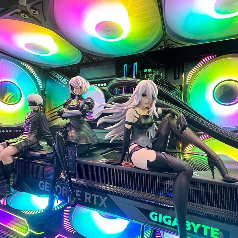 Nier: automata Ver1.1A 2B Yorha No. 2 9S Loại B 9S Cao Cấp Chokonose Nhân Vật Hành Động Đồ Chơi Sưu Tập Bàn Trang Trí Đồ Chơi
