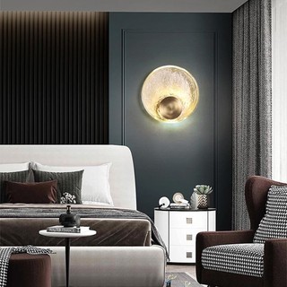 AIMI KÍNH ĐỒNG ĐƠN GIẢN ĐÈN PHA LÊ TRANG TRÍ NHÀ HIỆN ĐẠI ĐÈN GẮN TƯỜNG THÍCH HỢP CHO PHÒNG KHÁCH, PHÒNG NGỦ VÀ PHÒNG ĂN