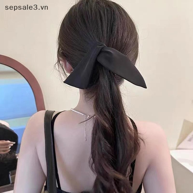 # sepsale # Mới Hàn Quốc Nơ Chuối Móng Vuốt Bé Gái Ruy Băng Kẹp Tóc Phụ Kiện Tóc Mũ Nữ.