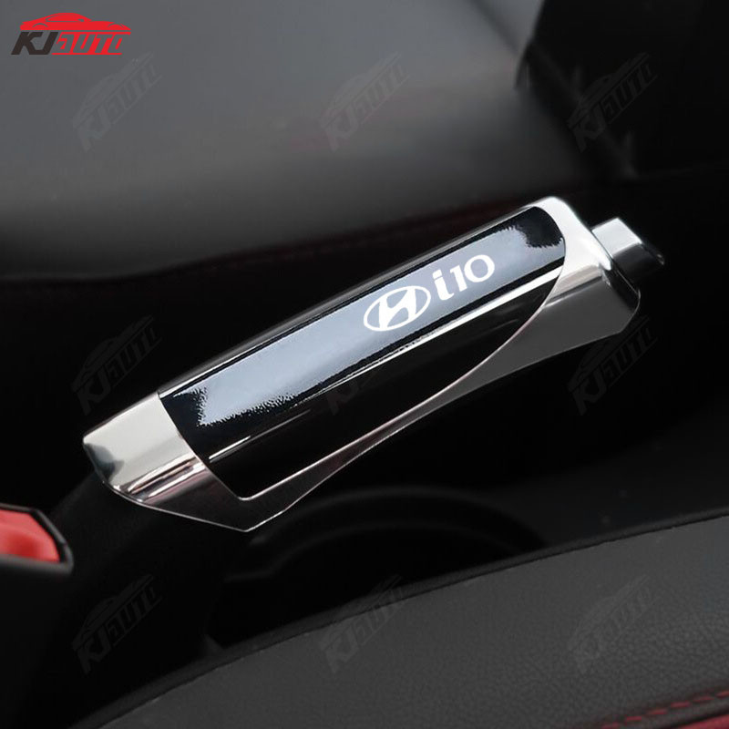 Vỏ phanh tay ô tô Hyundai I10 Vỏ bảo vệ phanh trang trí bằng sợi Carbon Phụ kiện phanh thể thao