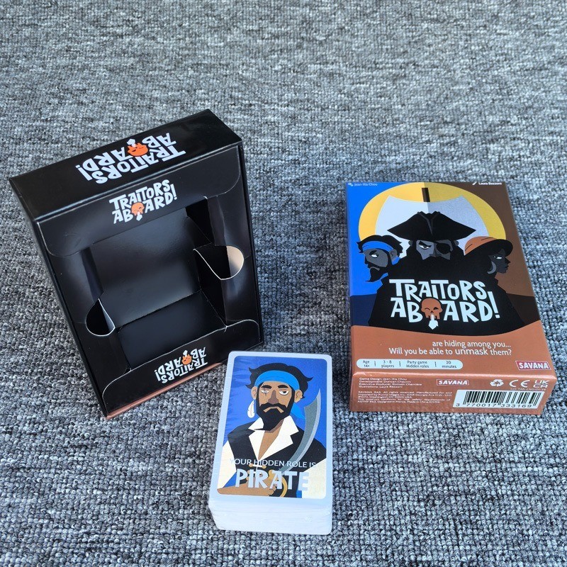 [Luật Việt] Boardgame Traitors Aboard - Kẻ Phản Bội Lộng Hành Tigar