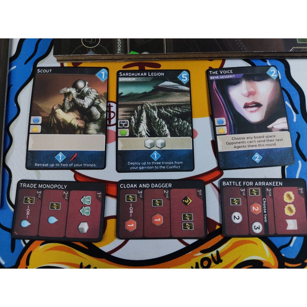 Boardgame Dune: Imperium + Rise of IX + Immortality bản Trung Engsub Siêu phẩm Boardgame Tigar
