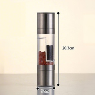 Lọ Xay Hạt Tiêu Đa Năng Thủy Tinh Nắp Inox 304 Tiện Lợi Không Gỉ