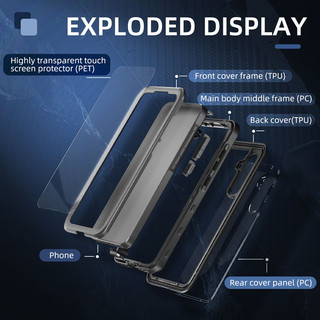 ốp lưng s26 ultra chống nước Summer Underwater IP68 Waterproof Phone Chống thấm Case for Samsung A57 A27 A17 A35 A55 A54 A15 A25 A24 A42 A05S A04S A03S S24 Ultra S23 FE S22 Plus S20 360 Cover for Swim/Dive/Snorkeling